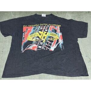 Vintage Van Halen For Unlawful Carnal Knowledge 1991 Band Tour Shirt XL Black